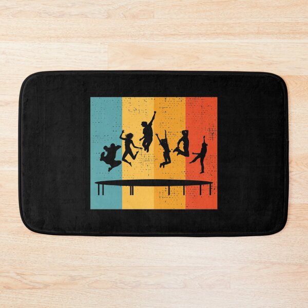 Artikelvorschau, Trampolin Park Springen Indoor Spielplatz Vintage Retro entworfen und verkauft von CuteDesigns1.
