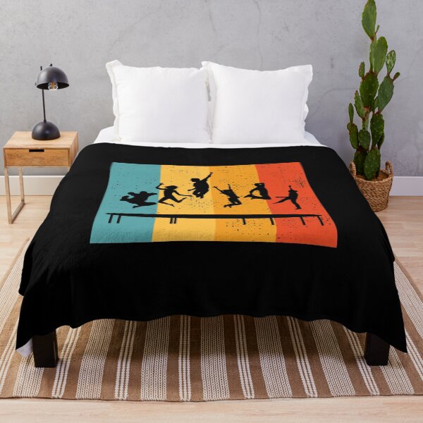 Item preview, Trampoline Park Jumping Indoor Playground Vintage Retro designed and sold by CuteDesigns1.