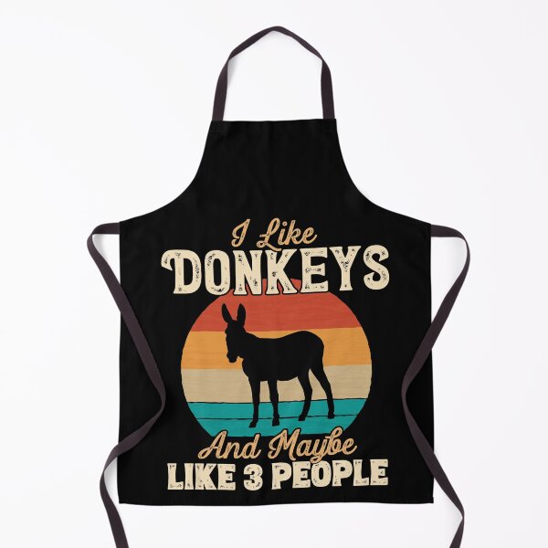 Item preview, I Like Donkeys and Maybe Like 3 People - Gifts for Farmers graphic designed and sold by theodoros20.