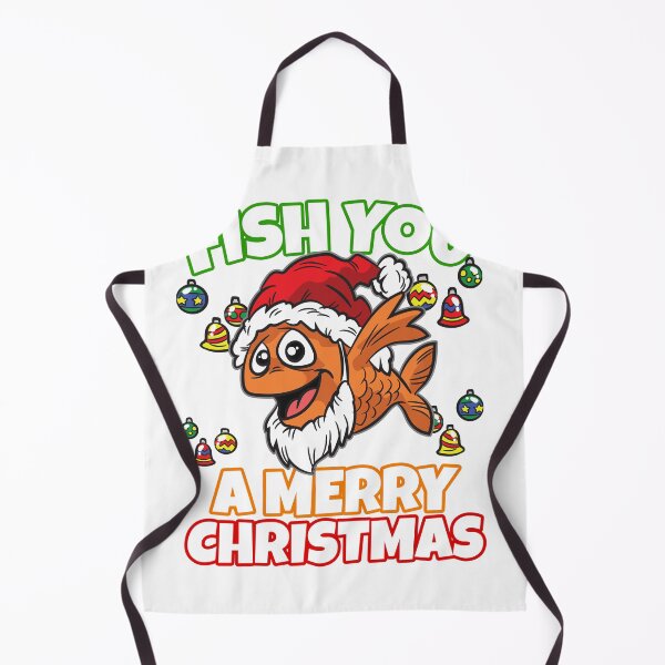 Artikelvorschau, Fish You A Merry Christmas Fisherman entworfen und verkauft von Moonpie90.