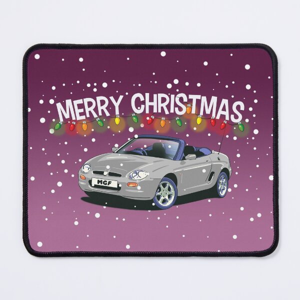 Item preview, Silver MGF Car Christmas Card designed and sold by Webazoot Industries - Car Art.