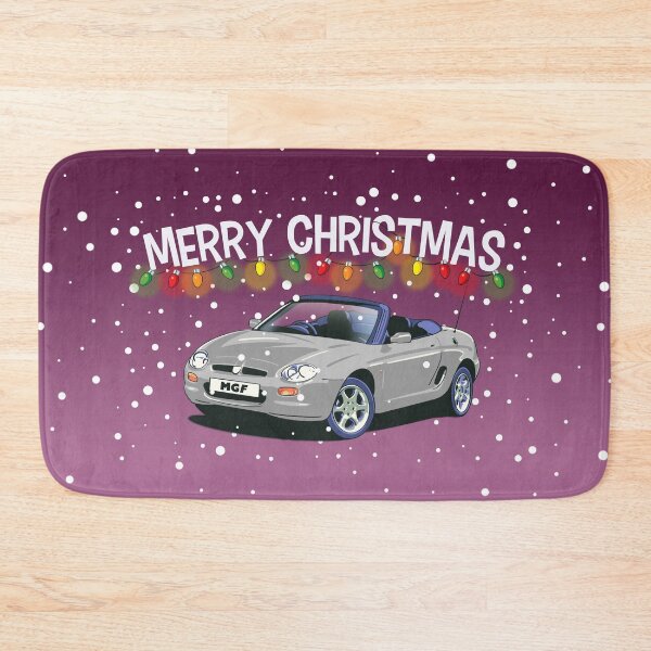 Item preview, Silver MGF Car Christmas Card designed and sold by Webazoot Industries - Car Art.
