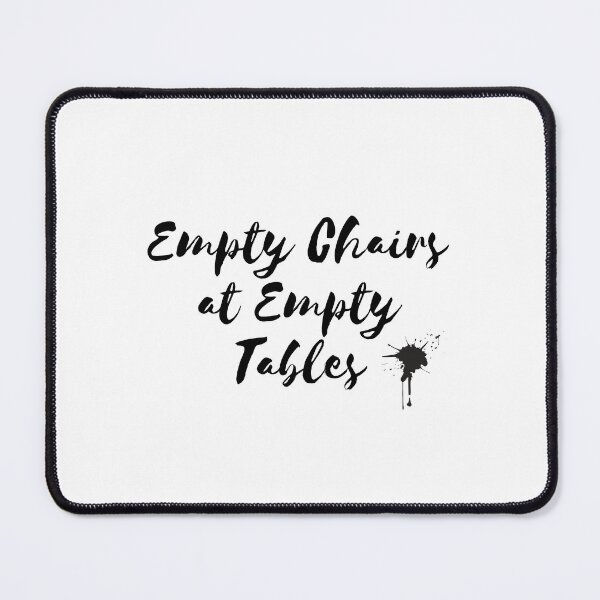 Item preview, Empty chairs at empty tables designed and sold by Naamoonride.