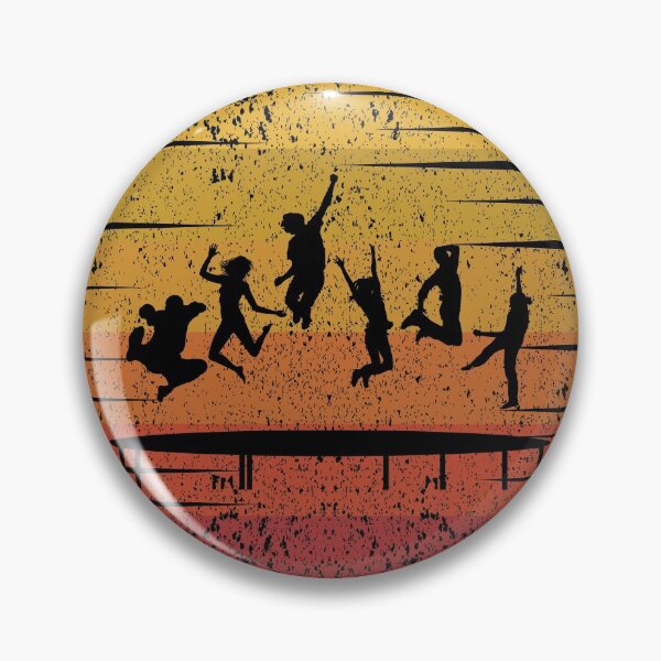 Item preview, Trampoline Park Jumping Indoor Playground Vintage Retro designed and sold by CuteDesigns1.