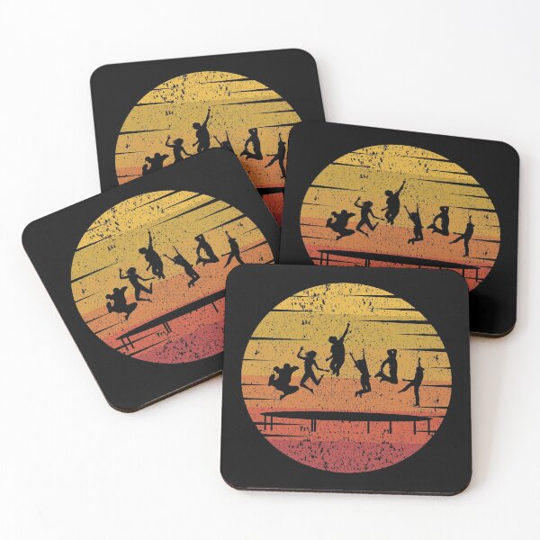 Item preview, Trampoline Park Jumping Indoor Playground Vintage Retro designed and sold by CuteDesigns1.