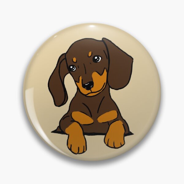 Item preview, Dachshund Puppy in Your Pocket Brown and Tan designed and sold by Reiyankhairina.