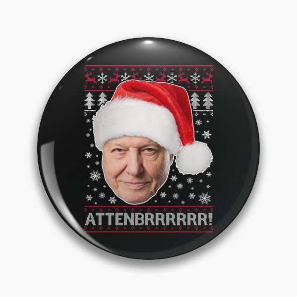 Artikelvorschau, Attenbrrrrrr David Attenborough Weihnachtsstrick entworfen und verkauft von CodySCH.