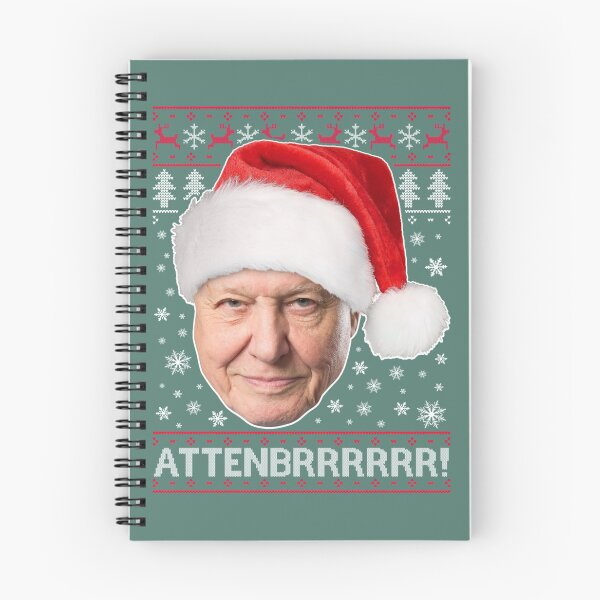 Item preview, Attenbrrrrrr David Attenborough Christmas Knit designed and sold by CodySCH.