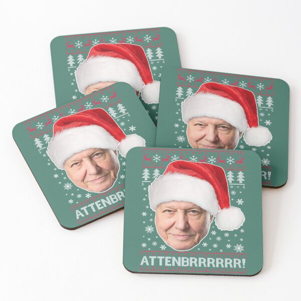 Item preview, Attenbrrrrrr David Attenborough Christmas Knit designed and sold by CodySCH.