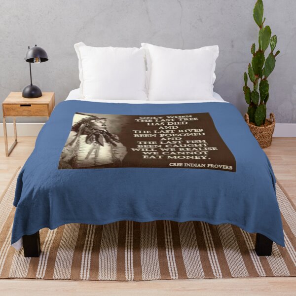 Item preview, Cree Indian Proverb designed and sold by CodySCH.