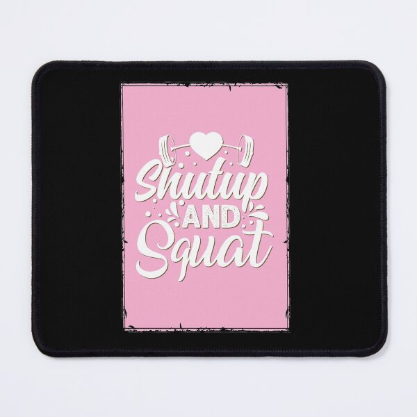 Item preview, Shutup and squat - Crazy gains - Nothing beats the feeling of power that weightlifting, powerlifting and strength training it gives us! A beautiful vintage design representing body positivity! designed and sold by crazycollective.