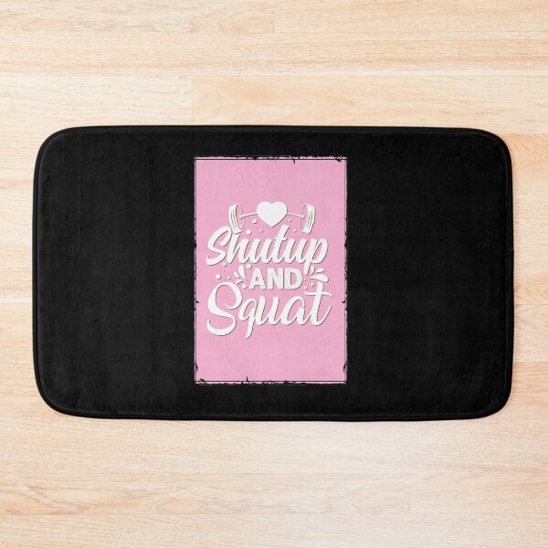 Item preview, Shutup and squat - Crazy gains - Nothing beats the feeling of power that weightlifting, powerlifting and strength training it gives us! A beautiful vintage design representing body positivity! designed and sold by crazycollective.