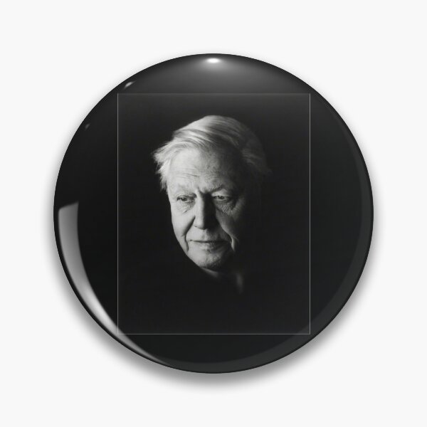 Artikelvorschau, David Attenborough, Schwarzweiß entworfen und verkauft von CodySCH.