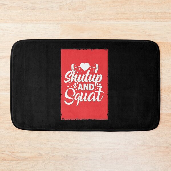 Item preview, Shutup and squat - Crazy gains - Nothing beats the feeling of power that weightlifting, powerlifting and strength training it gives us! A beautiful vintage design representing body positivity! designed and sold by crazycollective.