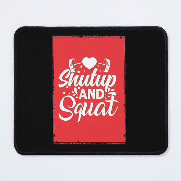Item preview, Shutup and squat - Crazy gains - Nothing beats the feeling of power that weightlifting, powerlifting and strength training it gives us! A beautiful vintage design representing body positivity! designed and sold by crazycollective.