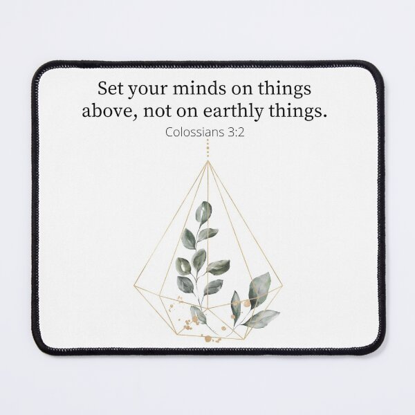 Item preview, Colossians 3:2 designed and sold by U-WearJesus.