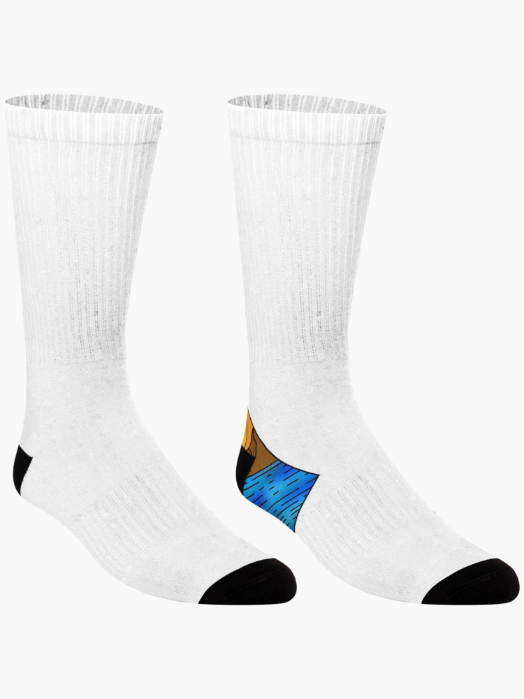 Thumbnail 3 of 5, Socks, Sunset road designed and sold by RMSdesigns.
