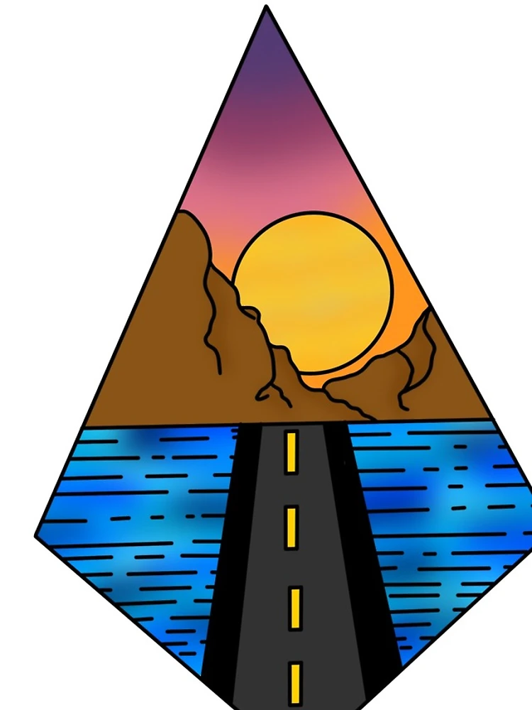 Thumbnail 4 of 4, iPhone Case, Sunset road designed and sold by RMSdesigns.