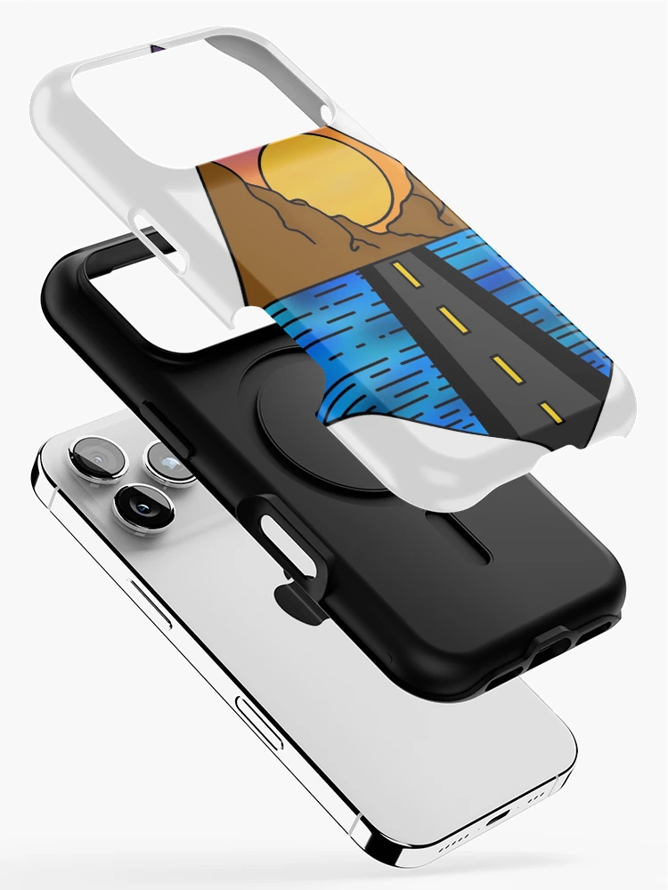 Thumbnail 2 of 4, iPhone Case, Sunset road designed and sold by RMSdesigns.