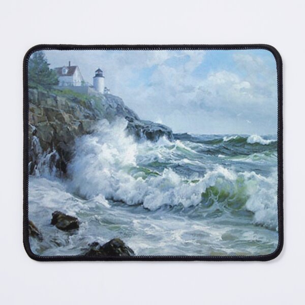 Item preview, Guiding Light on the Stormy Shore designed and sold by SweetMySpot.