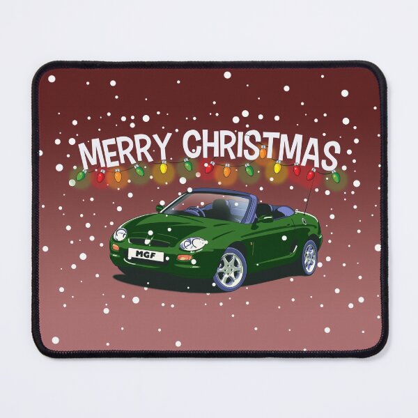 Item preview, Green MGF Car Christmas Card designed and sold by Webazoot Industries - Car Art.