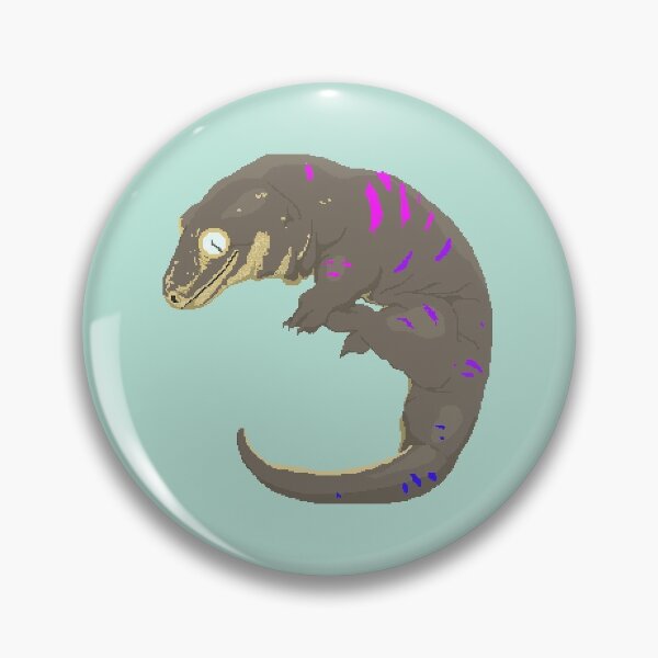 Item preview, Subtle bi pixel art gecko designed and sold by ebi-paints.