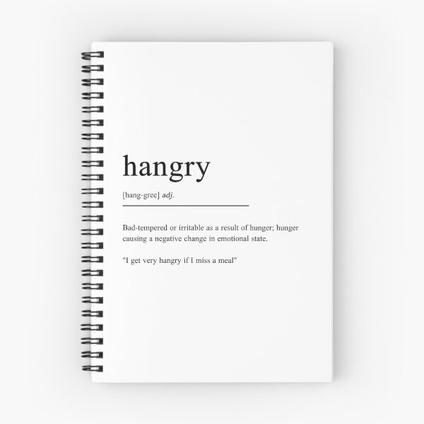 Item preview, Hangry Definition designed and sold by GirlGangPrints.