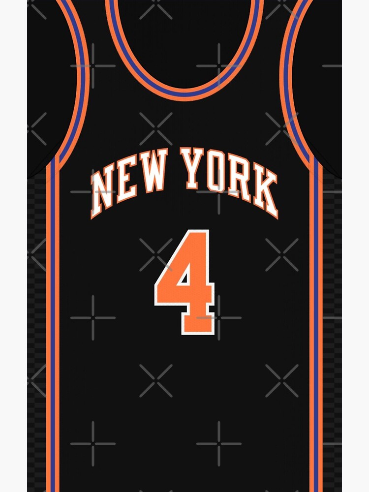 "DERRICK ROSE New York Knicks City Edition 2022 " Sticker for Sale by teoMatteo Redbubble