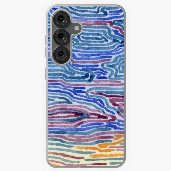 Abstract Watercolor Sunset Sky Samsung Galaxy Soft Case
