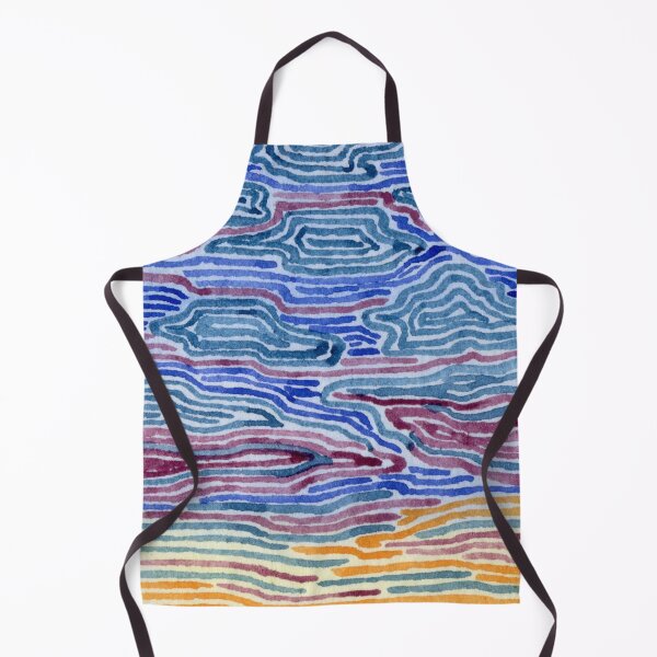 Item preview, Abstract Watercolor Sunset Sky designed and sold by euniza.