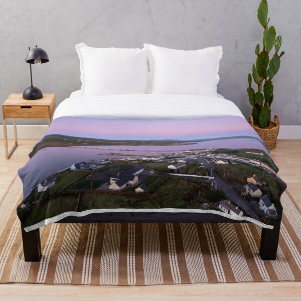 Item preview, Puesta de sol púrpura sobre Portmagee, Irlanda designed and sold by StephenPower.