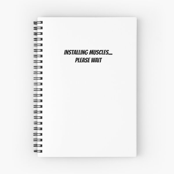 Item preview, Installing muscles... Please Wait designed and sold by Soukainadesign.