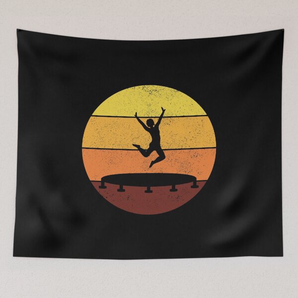 Item preview, Trampoline Park Jumping Indoor Playground Vintage Retro designed and sold by CuteDesigns1.