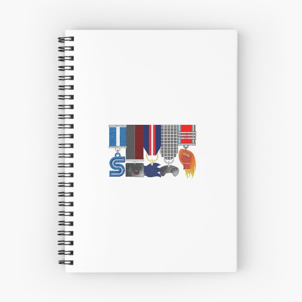 Aperçu de l'œuvre Médailles de la Guerre des Consoles - Blue S - Early War créée et vendue par Alex Pringle.