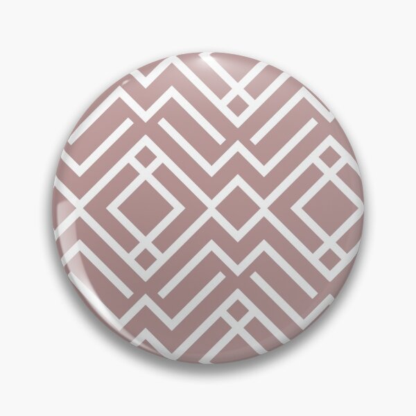Artikelvorschau, Pink and White Chevron Diamond Shape Pattern Pairs Dulux 2022 Popular Colour Pressed Petal - Color Trends entworfen und verkauft von ColorOfTheYears.