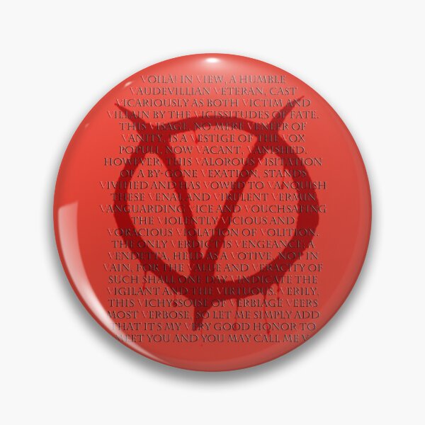 Item preview, V for Vendetta  designed and sold by PictoriaUSz.
