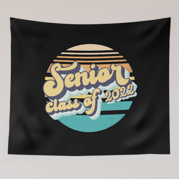Item preview, Back To School Class Of 2022 Slogans For Senior | Retro Sunset Ideas designed and sold by thecooltable.