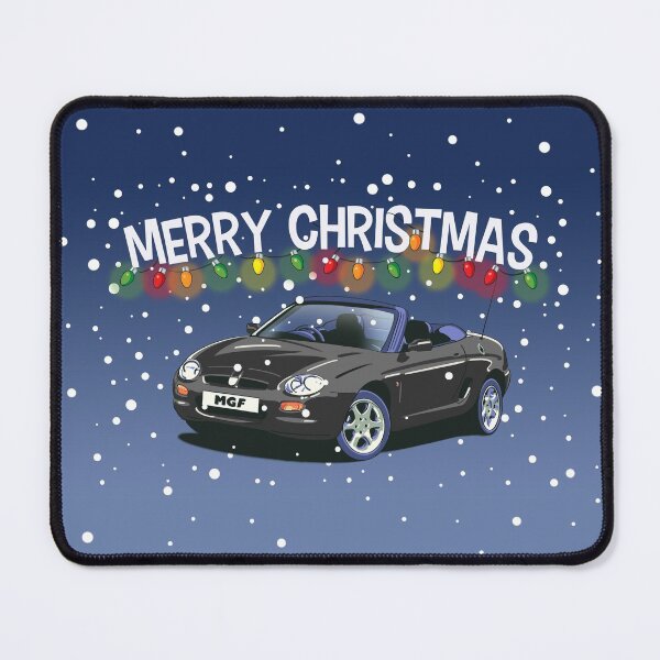 Item preview, Black MGF Car Christmas Card designed and sold by Webazoot Industries - Car Art.