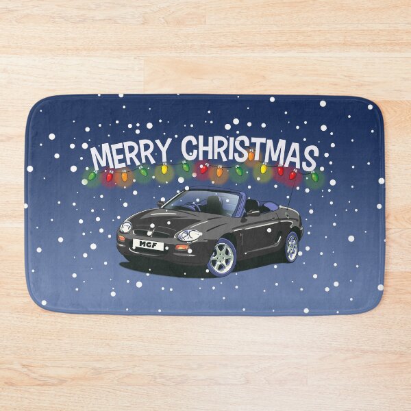 Item preview, Black MGF Car Christmas Card designed and sold by Webazoot Industries - Car Art.