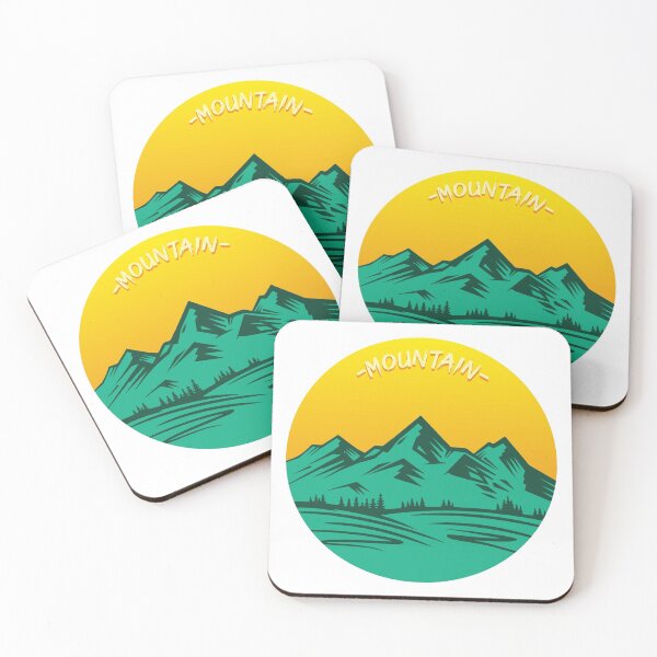 Item preview, mountain sunset designed and sold by Skartisal.