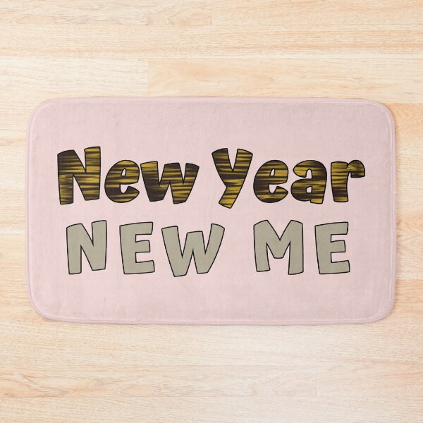 Item preview, New Year New Me Tiger Stripe Kitty - New Year Goals designed and sold by ViewerEqualsPhoton.