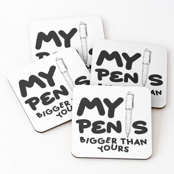 Item preview, My Pen Is Bigger Than Yours designed and sold by NeavesPhoto.