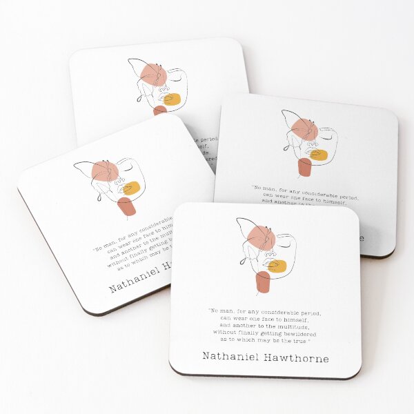Item preview, "Getting bewildered" - Hawthorne quote designed and sold by BookberryGarden.