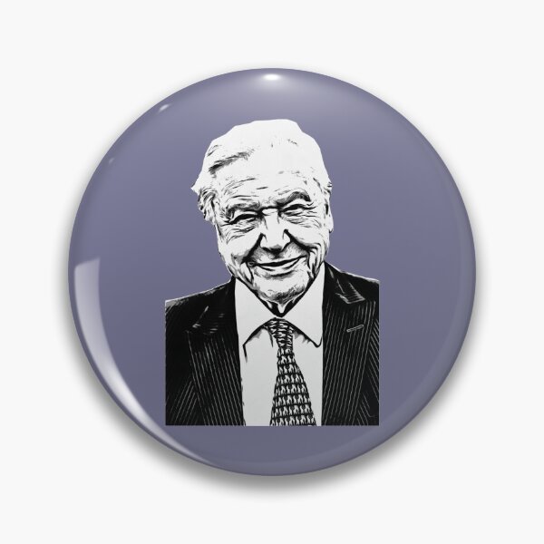 Artikelvorschau, David Attenborough-schwarz entworfen und verkauft von CodySCH.