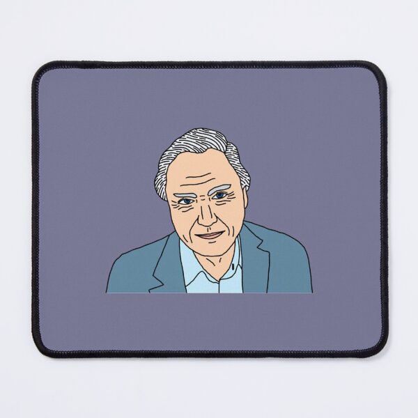 Item preview, David Attenborough-blue designed and sold by CodySCH.