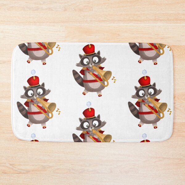 Item preview, Raccoon in Claire de Lune designed and sold by cisviolin.