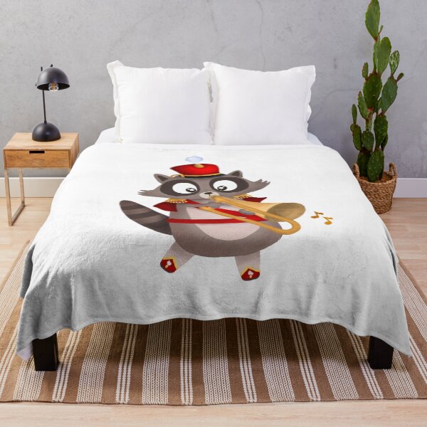 Item preview, Raccoon in Claire de Lune designed and sold by cisviolin.