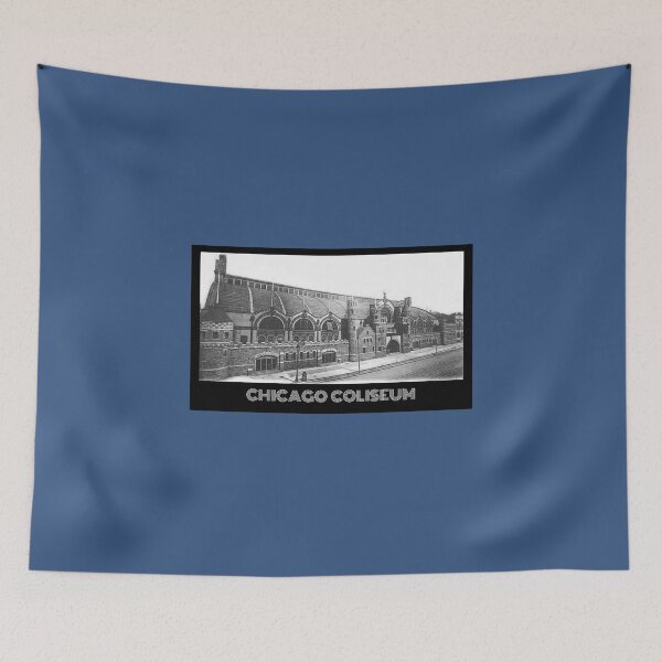 Item preview, Chicago Coliseum- Blue designed and sold by DeadStadium.