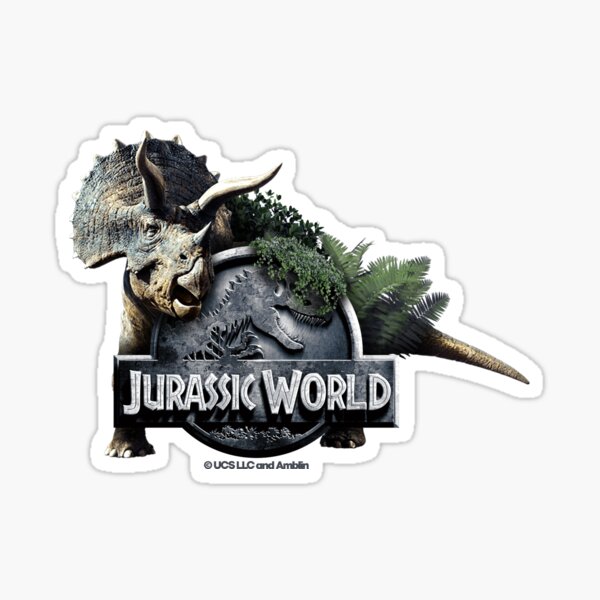 Jurassic World - Parasaurolophus and Brachiosaurus Sticker for Sale by  Paolards