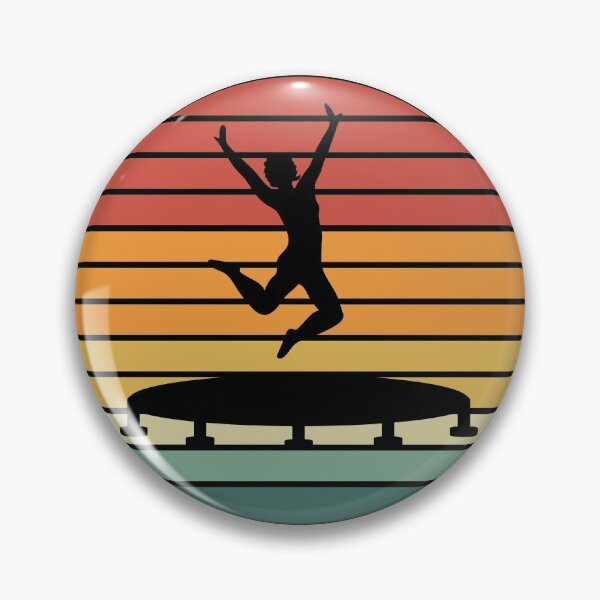 Item preview, Trampoline Park Jumping Indoor Playground Vintage Retro designed and sold by CuteDesigns1.
